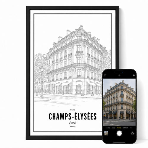 Custom Home Illustration